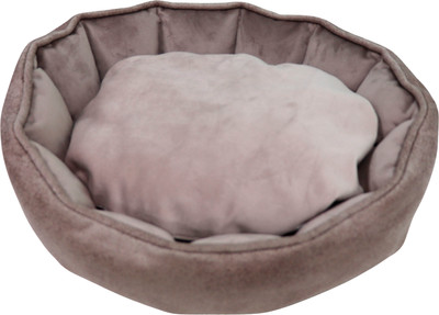 Лежанка для животных Кот и Пёс Амели №1 / Л4536М-Х (коричневый)