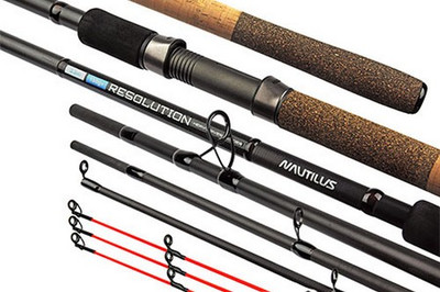 Удилище NAUTILUS Resolution River feeder 120гр NRRF13MH / 13-41310828 (390см)