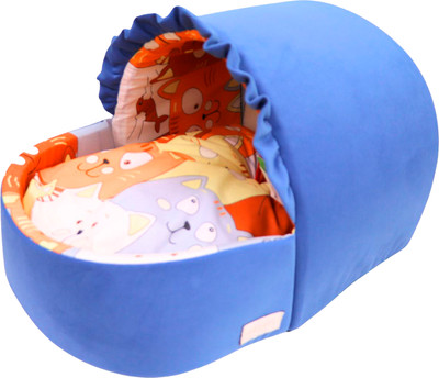 Лежанка для животных Кот и Пёс Буся / Л5238МХб-ПС (голубой)