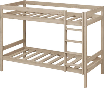 Двухъярусная кровать детская Савушка Савушка-01 90x200 / КС-01-2Я-90х200-БО-optima (без окрашивания)