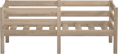 Кровать-тахта детская Савушка Савушка-11 80x160 / КС-11-80х160-БО (без окрашивания)