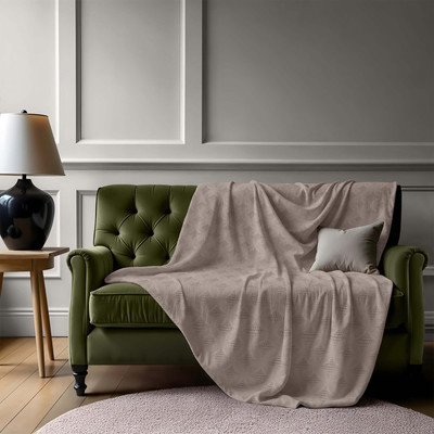 Плед Verossa Лепесток Кофе 220х190 / 930237