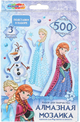 Набор алмазной вышивки MultiArt Снежная принцесса / AMFP-128635