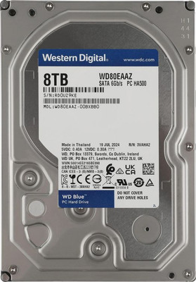 Жесткий диск Western Digital Desktop Blue 8TB (WD80EAAZ)