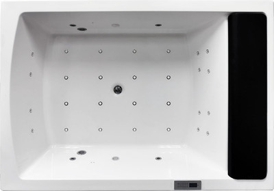 Ванна акриловая Riho Savona с массажем 190x130 / B065001005hm (белый)