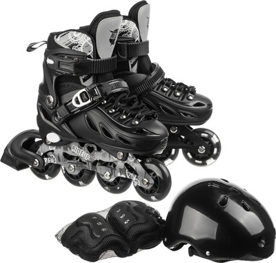 Роликовые коньки Ricos JSS8099-set S (черный)