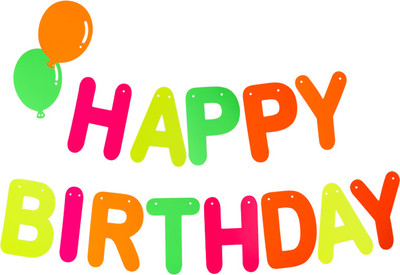 Украшение для праздника Darvish Happy Birthday / DV-H-1770