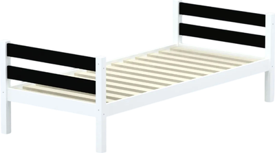 Односпальная кровать детская Савушка Савушка-01 90x200 (черный)