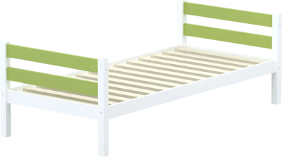 Односпальная кровать детская Савушка Савушка-01 90x200 (зеленый)