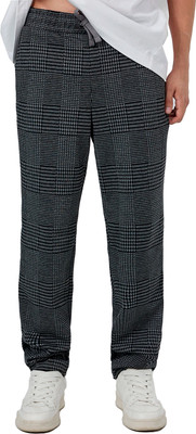 Штаны Mark Formelle 181219-1 (р.98-170/176, клетка черная на сером)