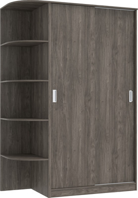 Шкаф-купе Кортекс-мебель Лагуна ШК04-00 (орех элия, левая консоль)