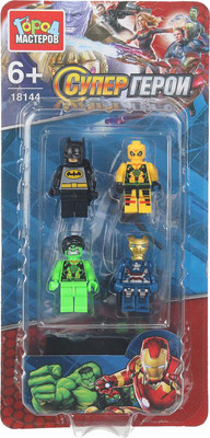 Элемент конструктора Город мастеров Фигурки супергерои / 18144-ZH