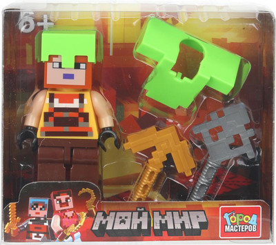 Элемент конструктора Город мастеров Фигурка мой мир с аксессуарами / 18112-XU