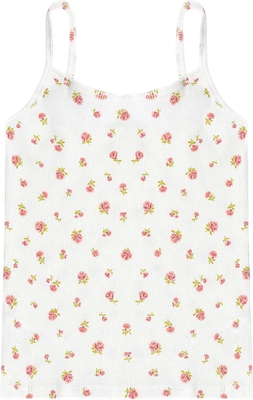 Майка детская Mark Formelle 427742 (р.116-60, цветы на светло-молочном)