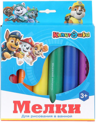 Мелки для рисования в ванной Капитошка SEW-STAR06