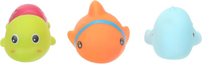Набор игрушек для ванной Капитошка Морские животные / 2312R0146-R2 (3шт)