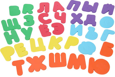 Набор стикеров для ванной Капитошка Чебурашка / SWL-AZBUKA02