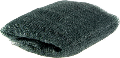 Сетка фасадная ЧЗМ Затеняющая 35% 6х10 (с клипсами, круг белый)