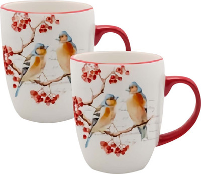 Набор кружек Prima Collection Птицы на ветке / PC712BB3302 (2шт)