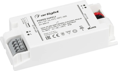 Блок питания для светильника Arlight ARJ-SP-44-PFC-NFC-WR 44W 3-45V 0.3-1.05A / 050113