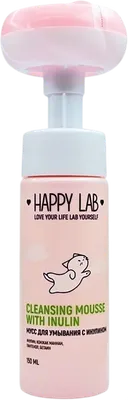 Пенка для умывания Happy Lab Мусс с инулином для всех типов кожи (150мл)