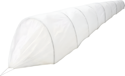 Парник ЧЗМ Дачник LUX 3703 (с колышками и клипсами, 8.5м)