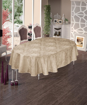 Скатерть DO&CO Begonya 160x220 / 12224 (капучино)