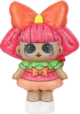 Сквиш СуперЖим Девочка с розовыми волосами JN-SFP04-LRU