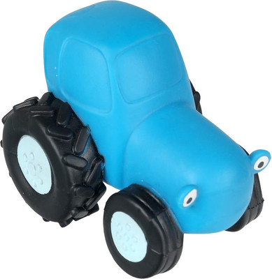 Игрушка антистресс СуперЖим Синий Трактор с мукой XID-BTFL-01-RU