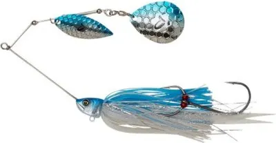 Блесна Savage Gear Da'Bush Spinnerbait 18см 42G Sinking Blue Silver / 72617