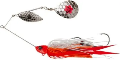 Блесна Savage Gear Da Bush Spinnerbait 18см 42G Sinking Red Head Silver / 72619