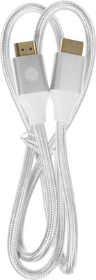 Кабель Cactus CS-HDMI.2.1-1 (1м, серебристый)