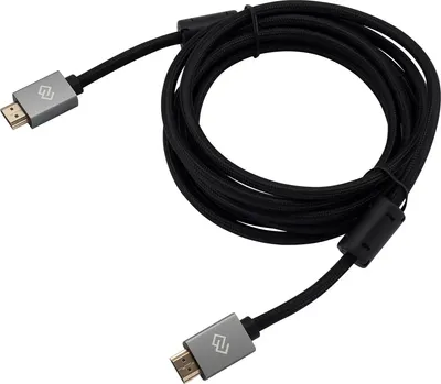 Кабель Digma D-HDMI-2FF-V2.0-3M (3м, черный)