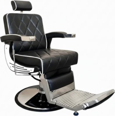 Кресло парикмахерское Jiqiao B1218-ПЧ (черный)