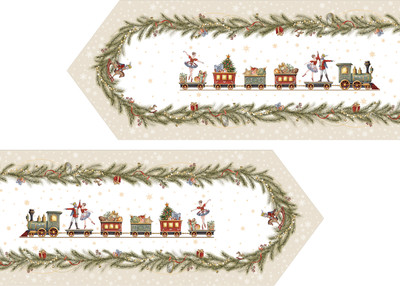 Дорожка на стол Lefard 986-002-32 (бежевый)