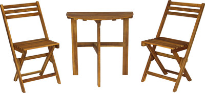 Комплект складной мебели Garden Story Родос из акации / TP2081.0.2 (3 предмета)
