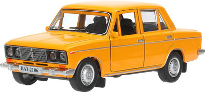 Масштабная модель автомобиля Технопарк ВАЗ-2106 / 2106-132-OR