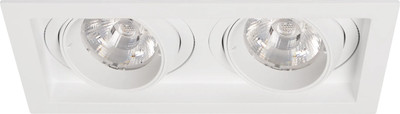 Точечный светильник Arlight MS-VORTEX-BUILT-S210x117-2x20W Day4000 WH-WH 20 deg / 057769