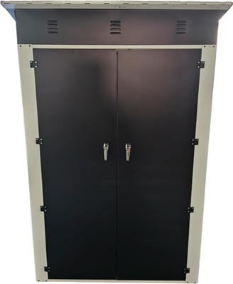 Сарай из металла Garvill SR-03 / 4х3 (черный)