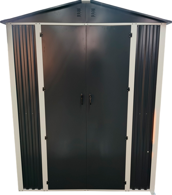 Сарай из металла Garvill TR-03 / 8х6 (серый)