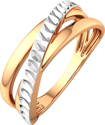 Кольцо из розового золота ZORKA 200170.14K.R.ZZ (р.20)
