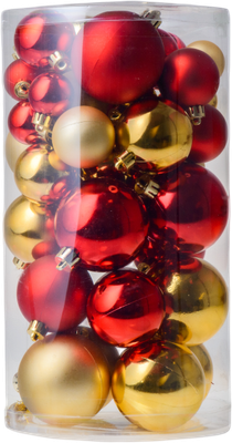 Набор шаров новогодних Белбогемия BB102132 / 109052 (40шт)