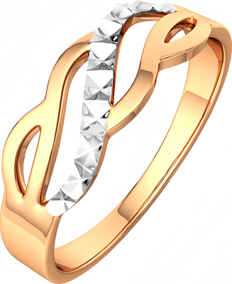 Кольцо из розового золота ZORKA 200024 (р.19)