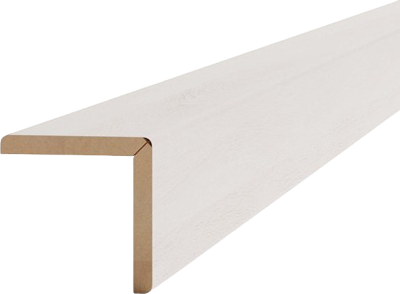 Уголок отделочный STELLA Для МДФ панелей универсальный Light Ясень Айвори (2700x24x24)