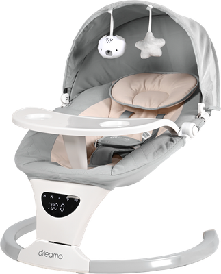 Детский шезлонг Tomix Dreama Plus / B073 (серый)