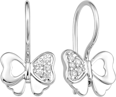 Серьги из серебра 7 КАРАТ П2217-044С (с фианитами)