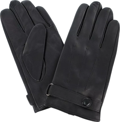 Перчатки Poshete 503-23048-9-BLK (черный)