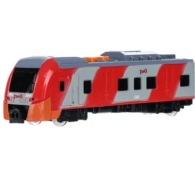 Локомотив игрушечный Технопарк РЖД Электропоезд Ласточка / ELTRAINLAST-20PL-RZD-WOD