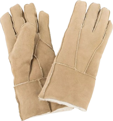 Перчатки Poshete 503-S234-7-LCF (кофе)