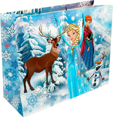 Пакет подарочный Чудо праздник Снежная принцесса PXXL-84316-FRZ